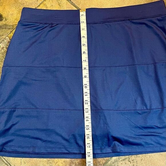 NWT Court Haley Midnight Blue Athletic Skirt XL - Picture 3 of 10